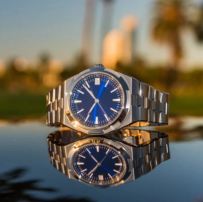 Luxury Timepieces – Azure Steel Signature Edition