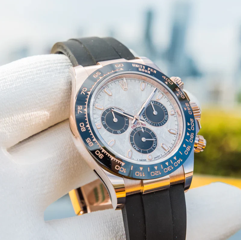 Imperium Rose Chronograph Silver Dial