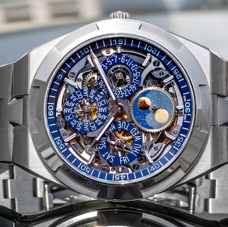 Imperium Silver Blue Moonphase Edition