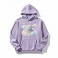 Dreamy Kitten Clouds Hoodie