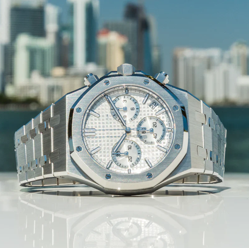Imperium Chronograph Silver White