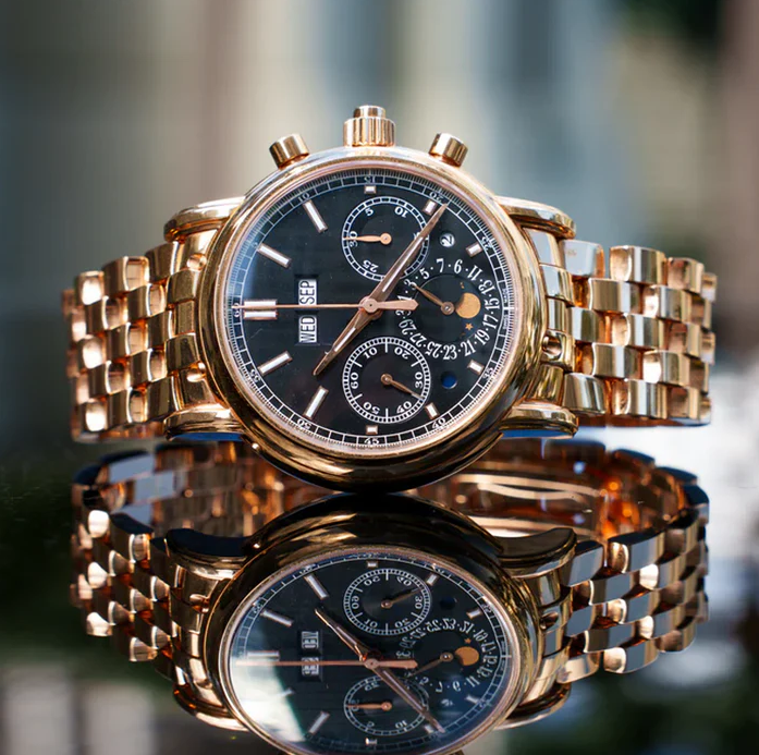 Luxury Timepieces – Grandmaster Rose Gold Chronograph Edition
