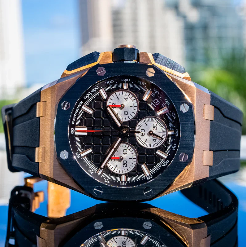 Imperium Black & Rose Chronograph Edition