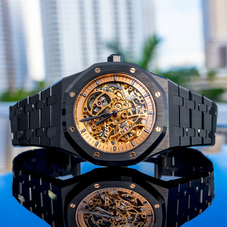 Imperium Skeleton Black Gold