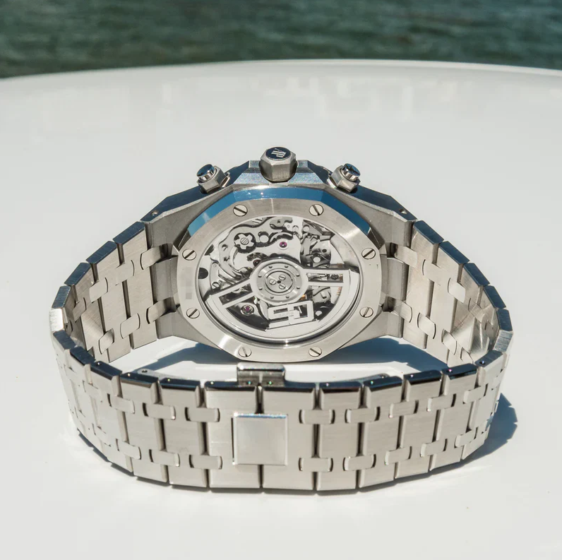 Imperium Silver Chronograph White Dial