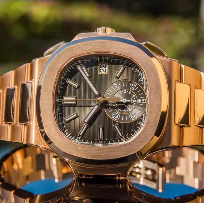Luxury Timepieces – Heritage Rose Gold Chronograph Edition